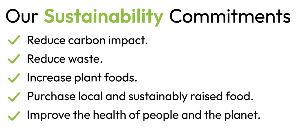 Our Sustainability Commitments